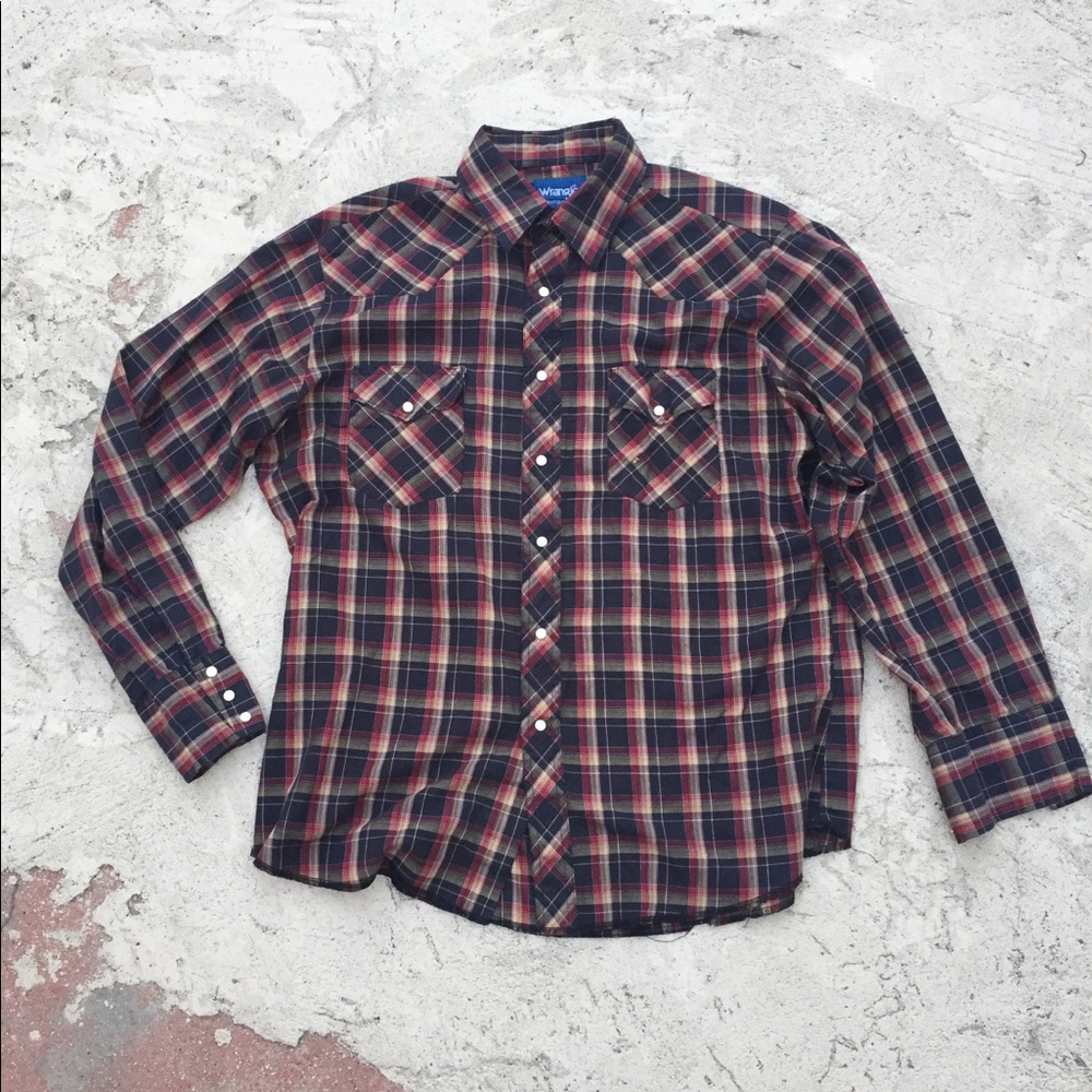 Wrangler western long sleeve shirt